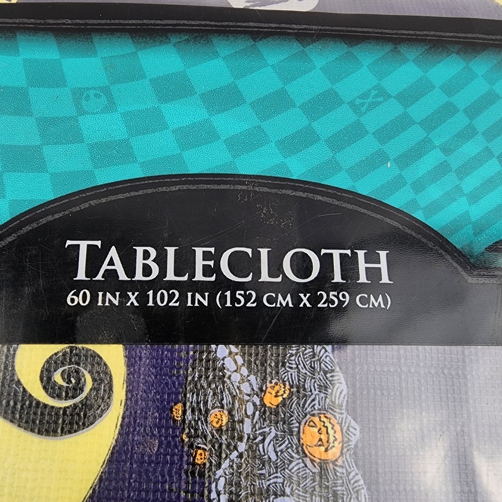 Disney The Nightmare Before Christmas Rectangle Vinyl tablecoth 60 x 102 - Picture 2 of 5